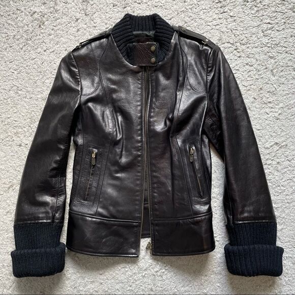 Mackage Jenny leather bomber jacket - Picture 12 of 16